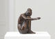Scultura "Malinconia", bronzo di Olaf Teichmann