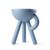 Tavolino "Tubby Stool denim" (per uso interno ed esterno) – progettato da Gerard de Hoop