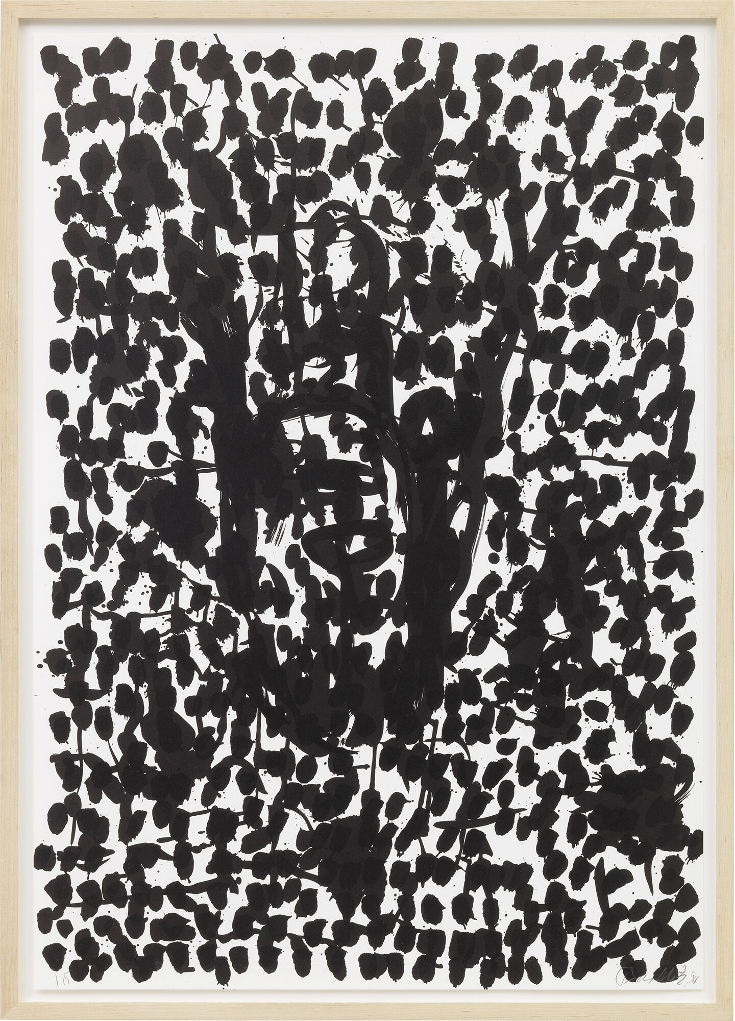 Bild "Suite 45 (XVI)" (1990) von Georg Baselitz