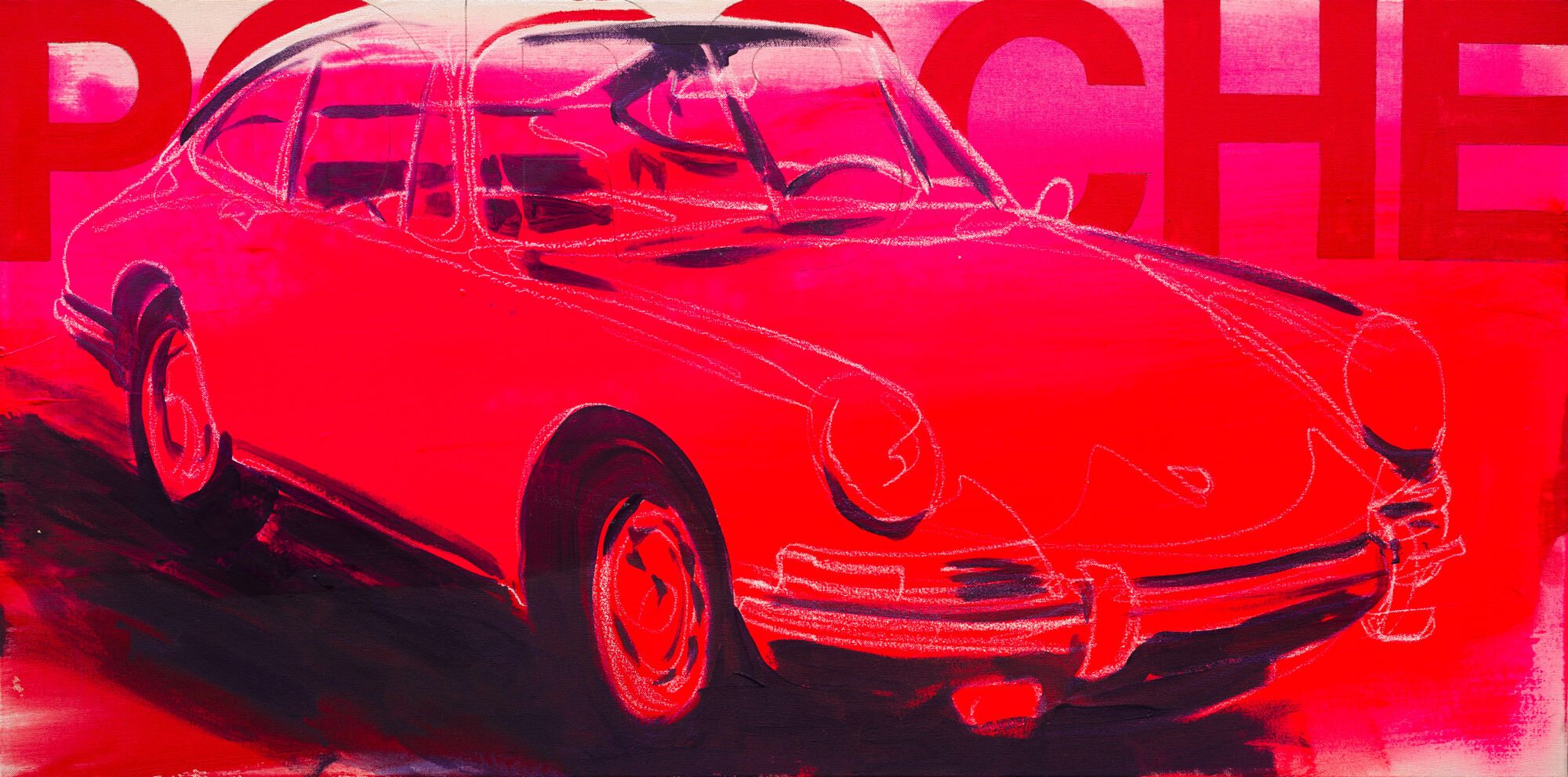 Picture "Porsche 911, 1965" (2021) (Unique piece) by Stephan Geisler