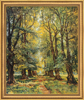 Picture "Avenue in the Sunshine", framed