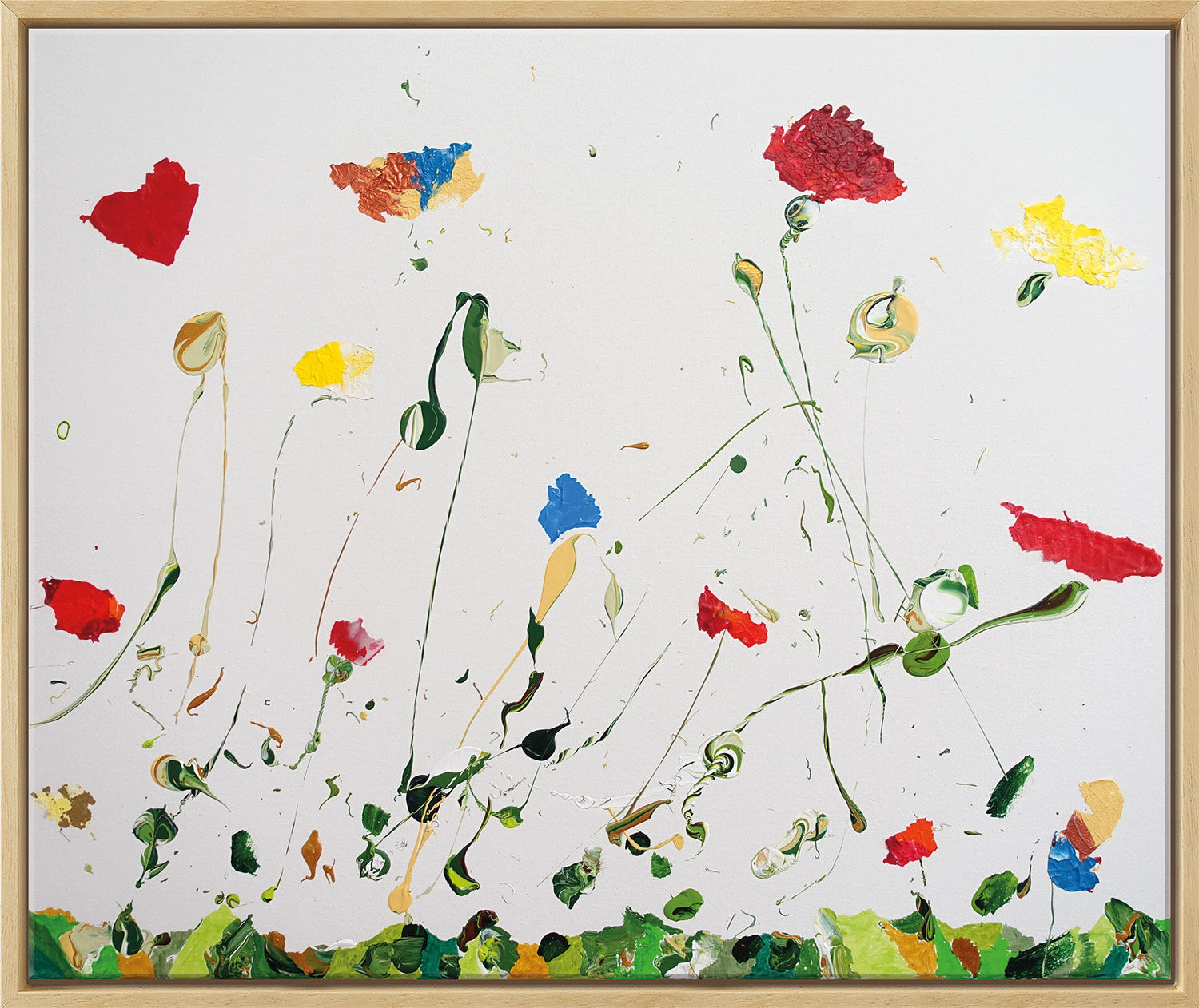 Picture "Trusting the SELF, Part II" (2024) (Original / Unique piece), framed by Christine Müller