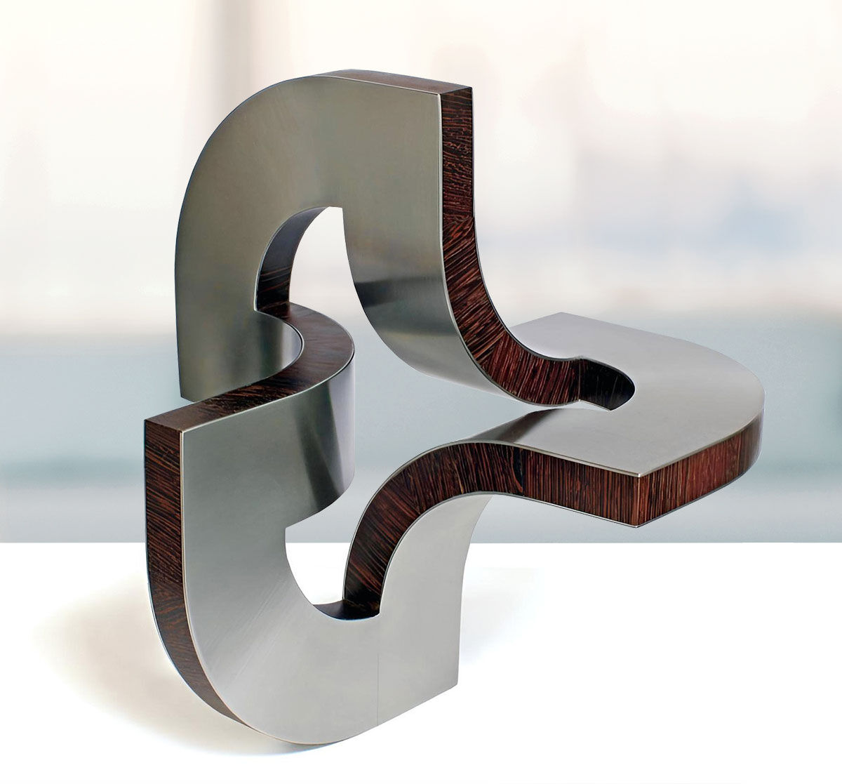 Skulptur "Waving Sequence" (2023) (Original/unik genstand) af Nikolaus Weiler