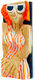 Vægmalerirelief "Orange Is The New Red" (2026) (Original / Unikat), træ af Jörg Herz