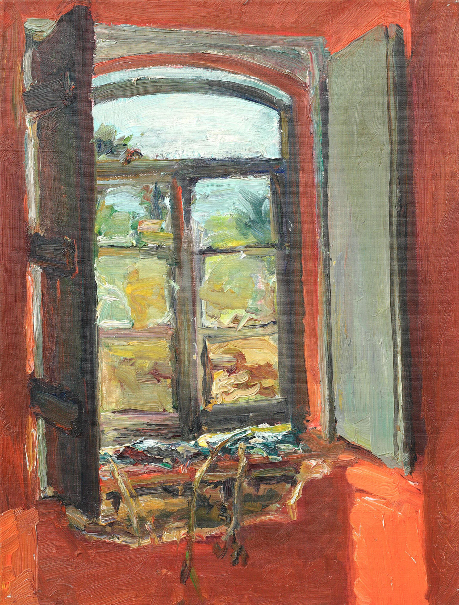 Quadro "In una vecchia casa" (2011) (pezzo unico) di André Krigar