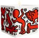 Bougie parfumée dans un bol en porcelaine "Red on White" de Keith Haring