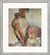 Bild "Nu à la baignoire (Akt mit Badewanne)" (1931), gerahmt