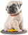 Porseleinen beeldje "Puppy Mopshond"