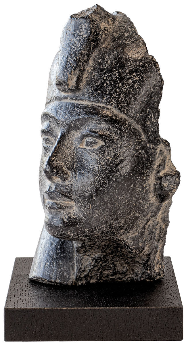 Sculpture "Head of Tutankhamun", cast