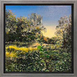 Picture "Sunshine" (2023) (Original / Unique piece), framed by Burkhard Kern