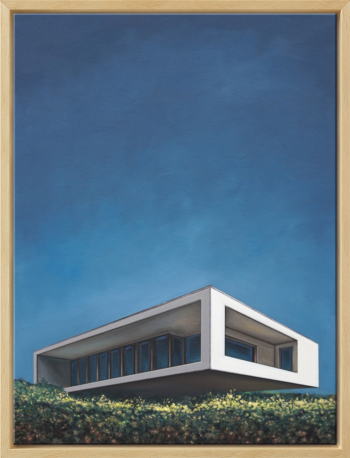 Cuadro "Q&C II" (2021) (Pieza original / única), enmarcado de Tobias Stutz