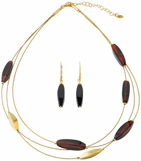 Amber jewellery set "Temba"