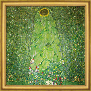 Bild "Die Sonnenblume" (1907), gerahmt