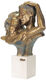 Skulptur "Vertrauen", Kunstguss Steinoptik von Angeles Anglada
