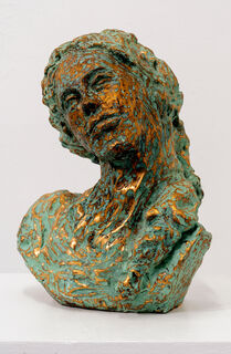 Skulptur "Lascivia III" (2022), Bronze