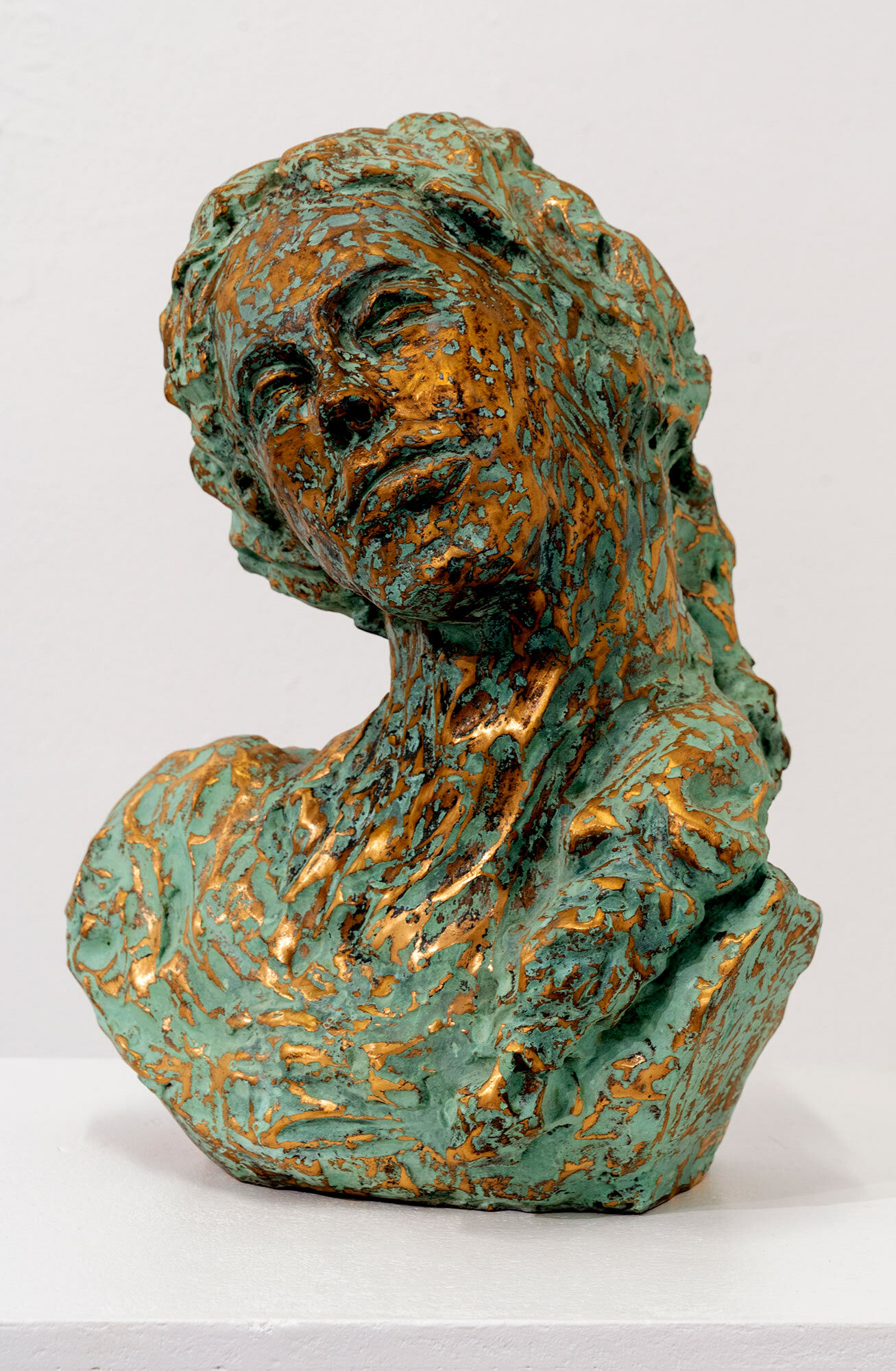 Sculptuur "Lascivia III" (2022), brons von Dagmar Vogt