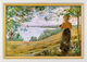 Bild "Die Danziger Bucht bei Zoppot" (1900), gerahmt von Lovis Corinth