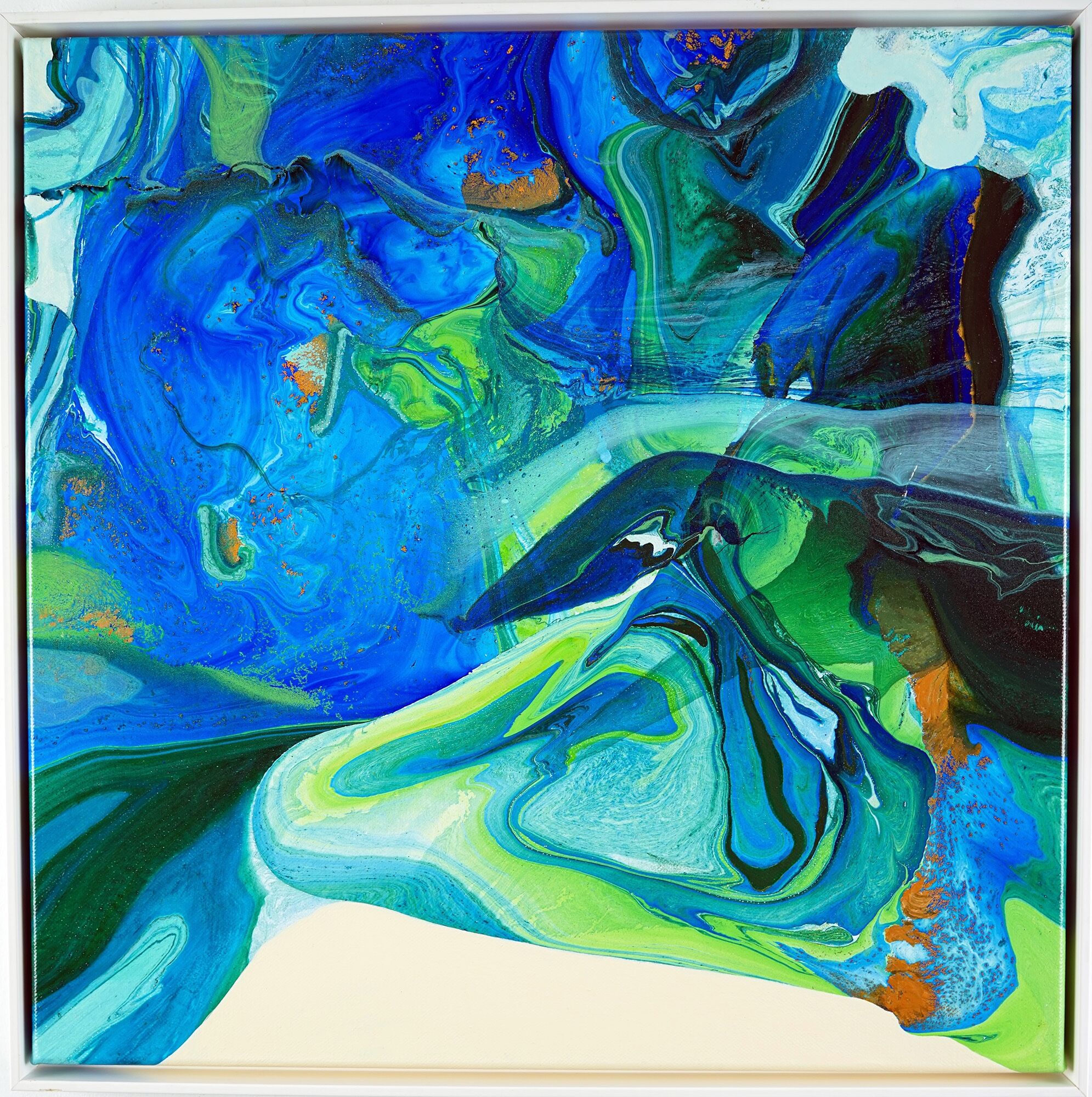 Quadro "Jungle Sea" (2025) (pezzo unico) di Fintan Whelan
