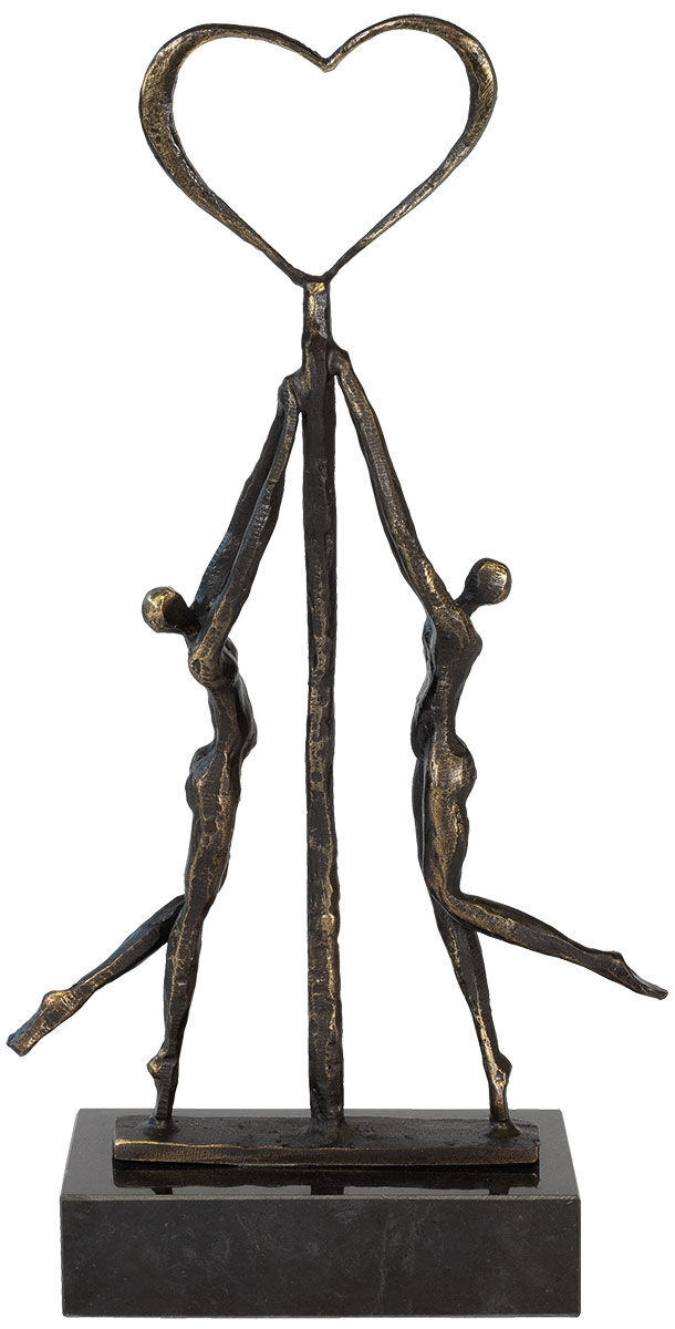 Sculpture "Heartful Moment" (Moment d'émotion) de Gerard
