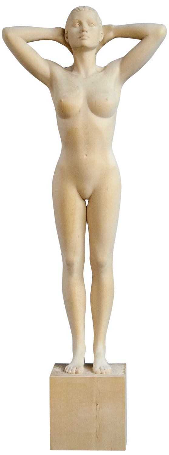 Scultura in legno "Grace" (2025) (Originale / Pezzo unico) di Richard Senoner