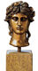 Busto "La Testa", bronzo di Carlo Maria Mariani