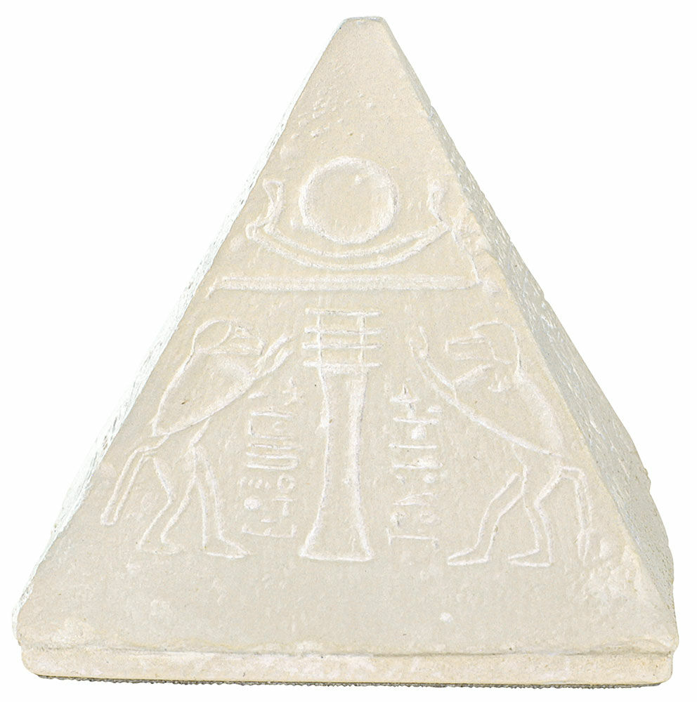 Bennebensekhaufs pyramidion, støbt