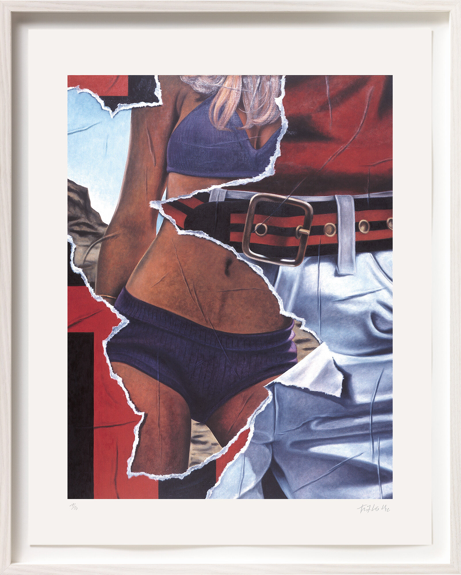 Cuadro "Ella y él" (2005) de Fritz Köthe