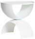 Sidebord "BOW BOW", hvid version af Frederik Roijé Design