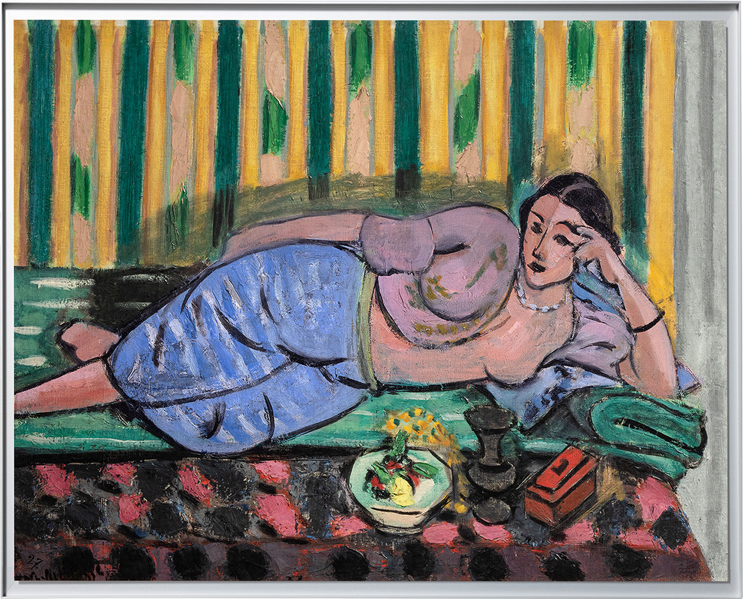 Bild "Odalisque au Coffret" (1926) - LITO Masters, gerahmt von Henri Matisse