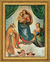 Bild "Sixtinische Madonna" (um 1513), gerahmt