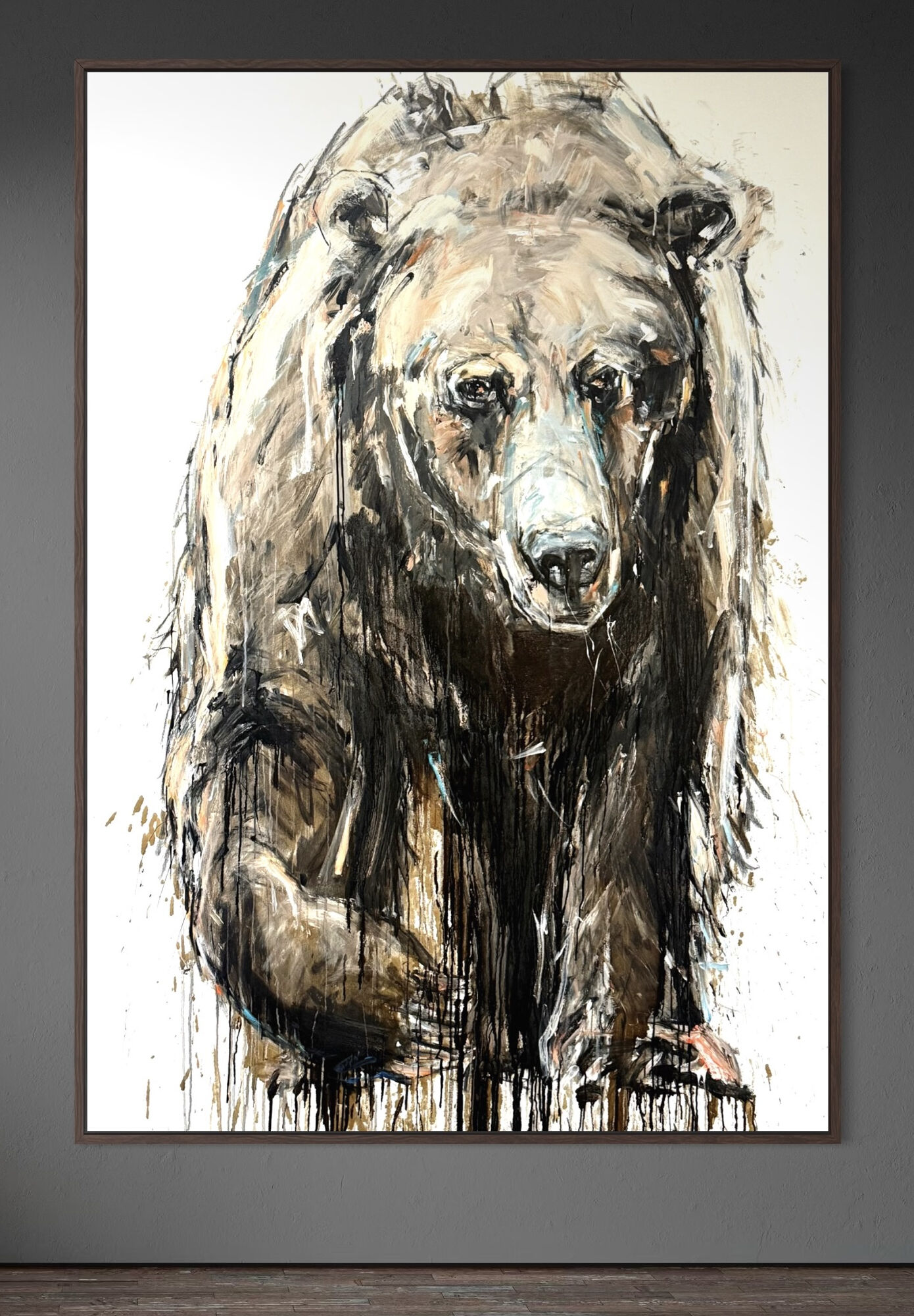 Bild "Grizzly_6" (2025) (Unikat) von Ralf Koenemann