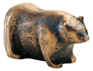 Scultura "L'orsetto abruzzese I", bronzo