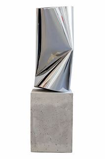 Skulptur "LITTLE CAN" (2020) (Unikat), Stahl