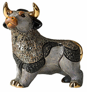 Ceramic figure "Bull"