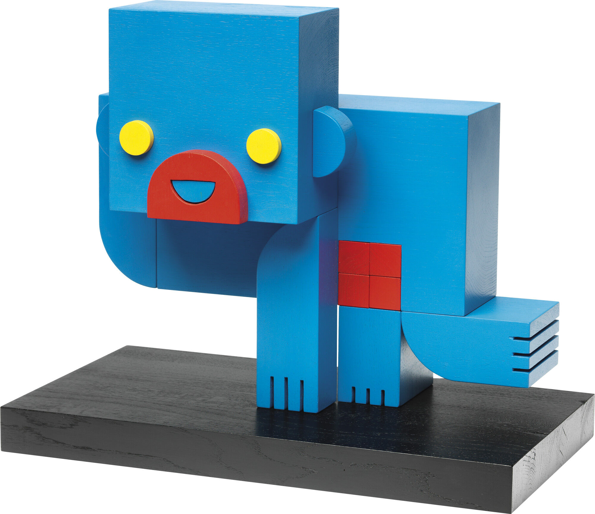 Skulptur "Pablo" (2019), Holz von Doppeldenk