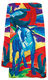 Jedwabny szal "Niebieski koń" (1911) autorstwa Franz Marc