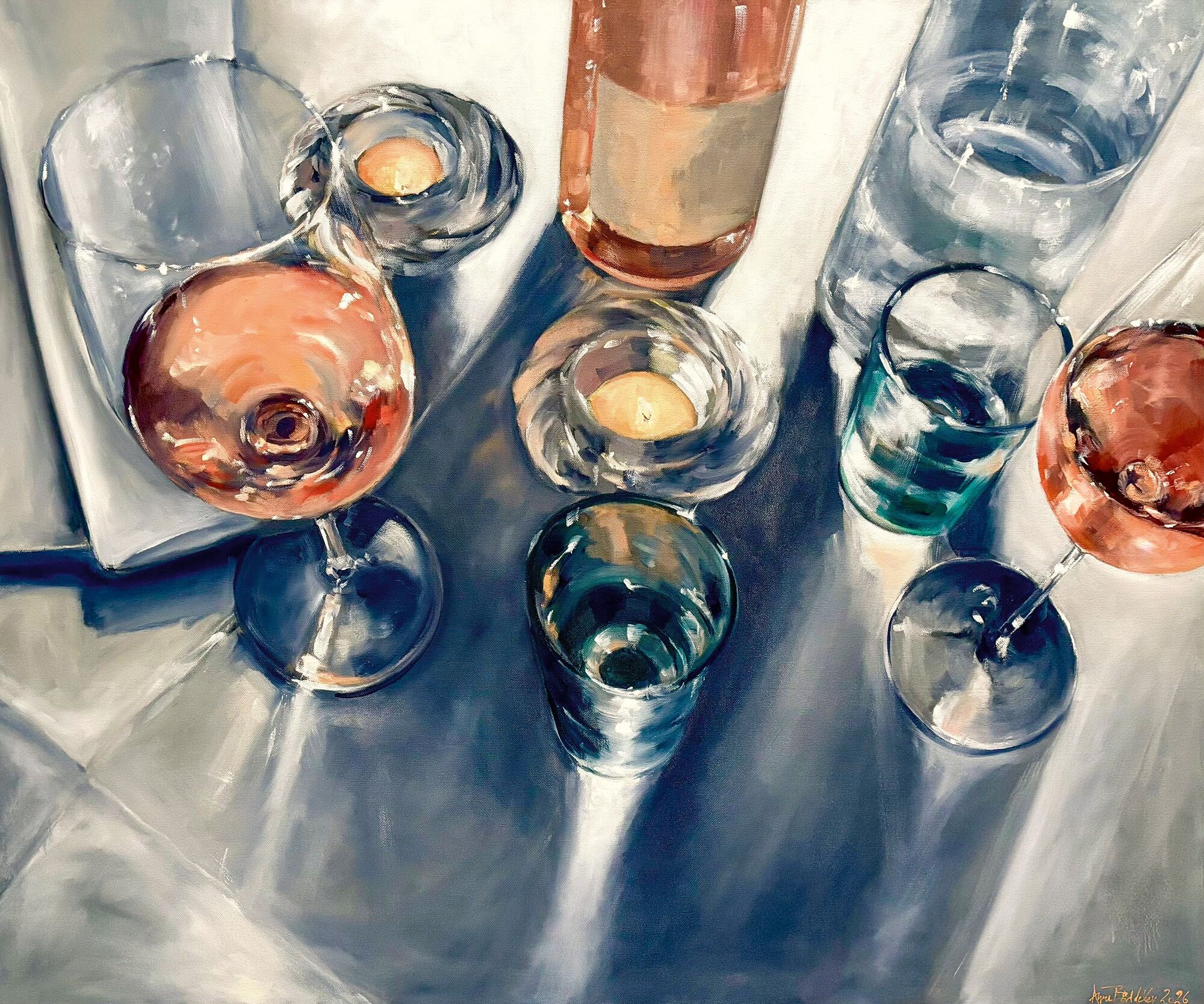 Quadro "Reflections" (2026) (Pezzo unico) di Anne Böddeker