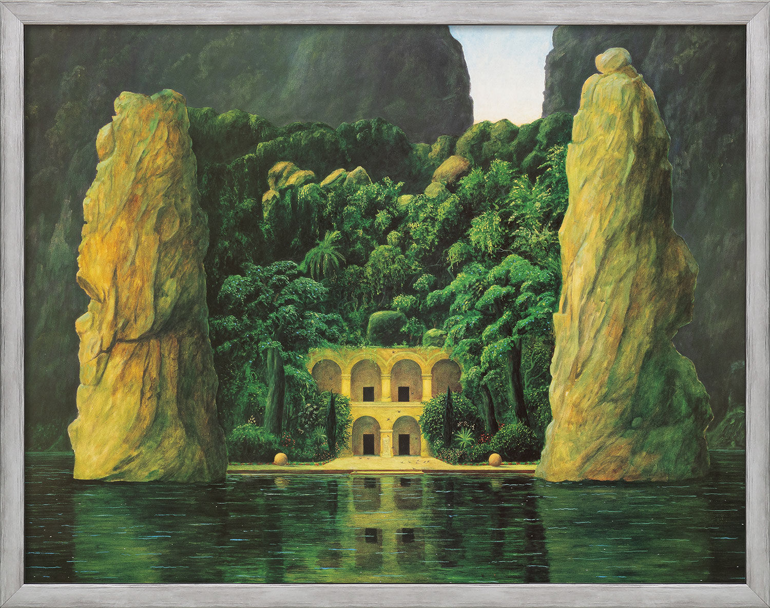 Quadro "Tempio della fiducia", incorniciato di Andreas Scholz