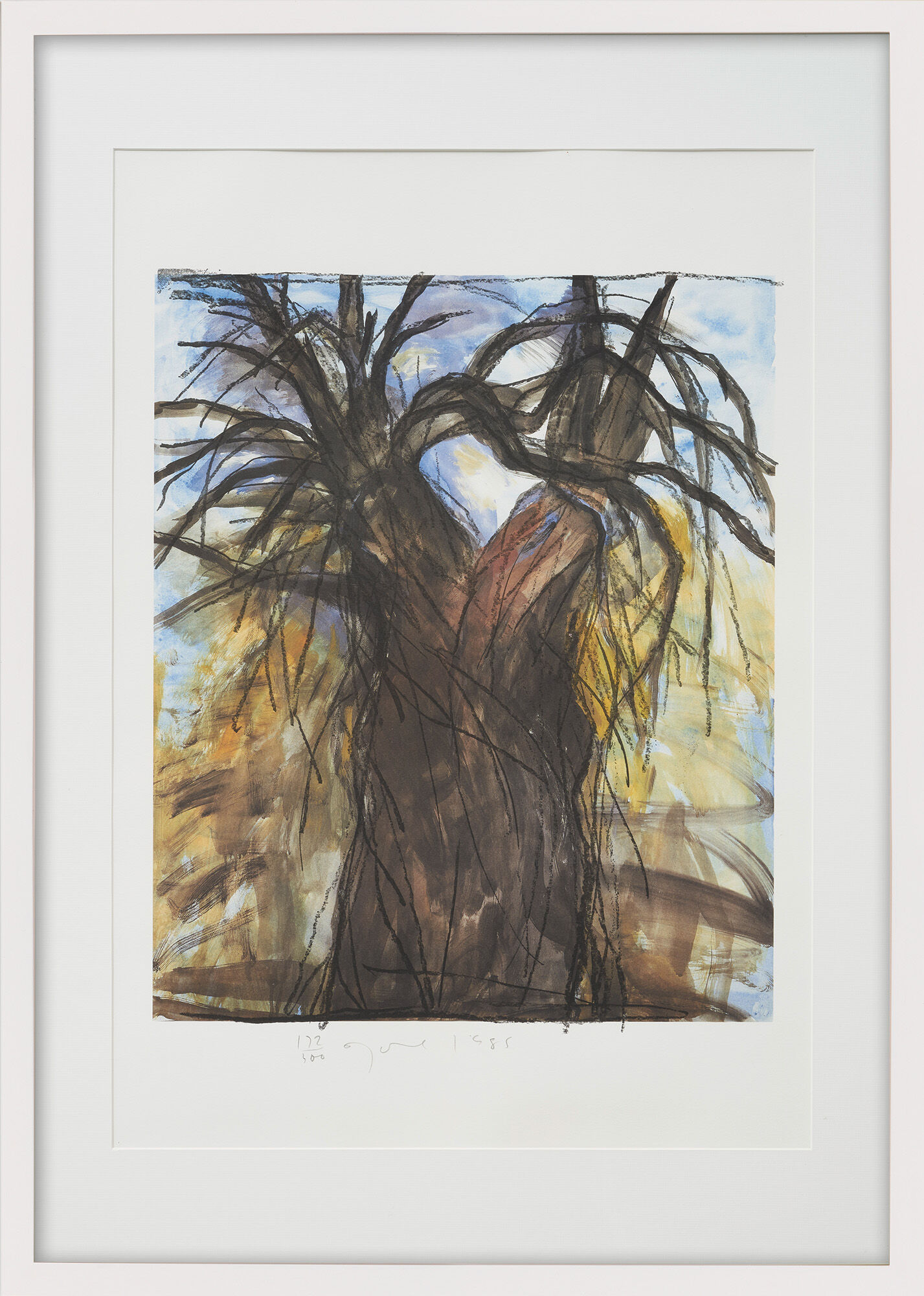 Tableau "L'arbre du Nouvel An" (1985) von Jim Dine
