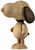 Figurine en bois "Snoopy" (grande version) - Design Jakob Burgso