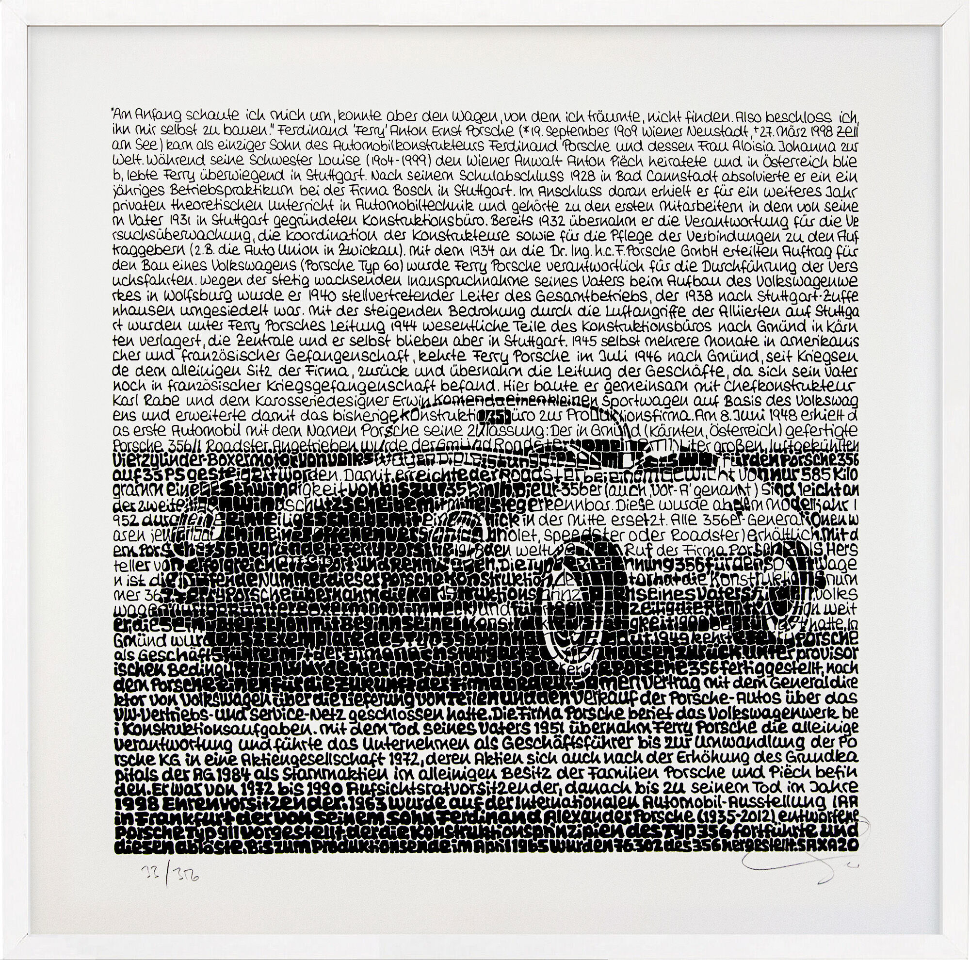 Picture "Porsche 356" (2020) by SAXA