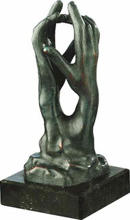 Sculpture "The Cathedral" (Étude pour le secret), bonded bronze