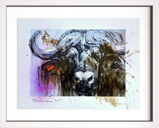 Tableau "Buffalo_1.8" (2025) (Pièce unique)
