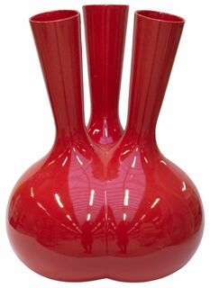 Ceramic vase "Mama Vase Red" - Design Roderick Vos