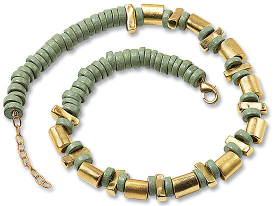 Collier "Tender Green" (vert tendre)