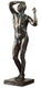 Skulptur "Das eherne Zeitalter" (1876), große Version in Kunstbronze von Auguste Rodin