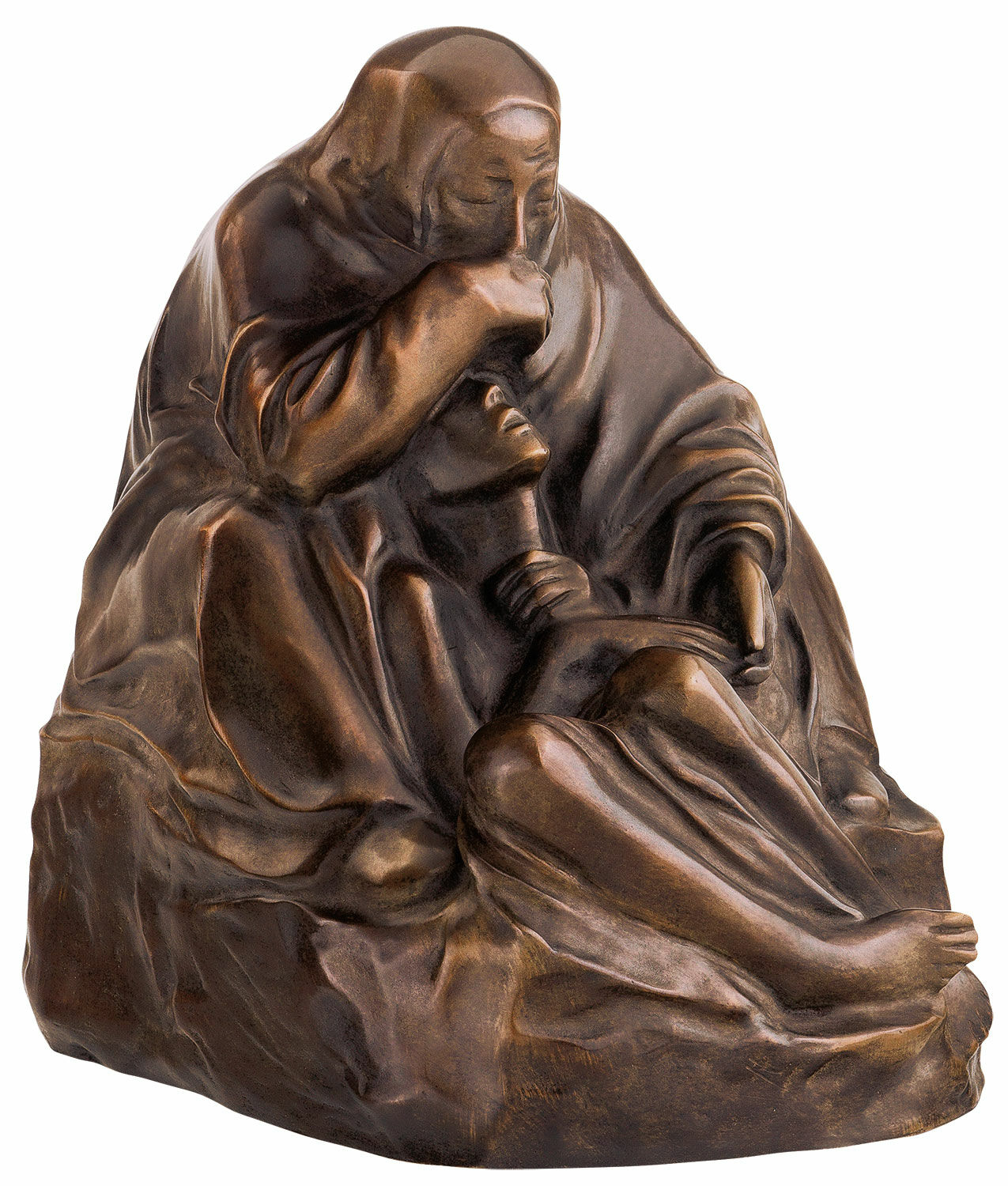 Sculpture "Pietà" (1938/39), reduction in bronze by Käthe Kollwitz