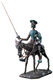 Scultura "Don Chisciotte, il cavaliere dal volto triste", bronzo di RobiN