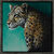 Billede "Serie Dyreportræt I Leopard" (2022) (Unikt værk)