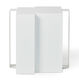 Sidebord "Shifted Square", hvid version af Frederik Roijé Design